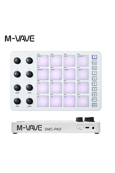 Choice1 SMC-PAD M-VAVE SMC-PAD Wireless MIDI Controller Pads, Rechargeable ba...