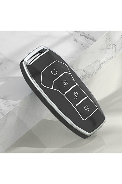 Choice4 جراب مفتاح سيارة أسود من مادة TPU لسيارات BYD Seal Atto 3 Seal u dm i...