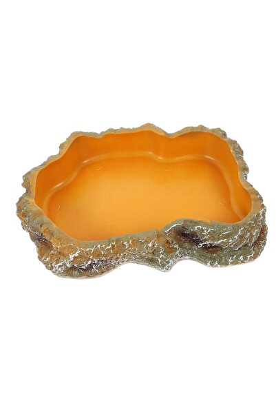 Choice1 S Reptile Water Bowls Terrarium Plate Reptile Feeder Amphibian Feedin...