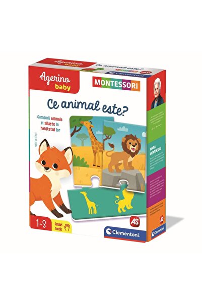 As Art Educational Game What Animal Is It? Agerino Baby Montessori - AS