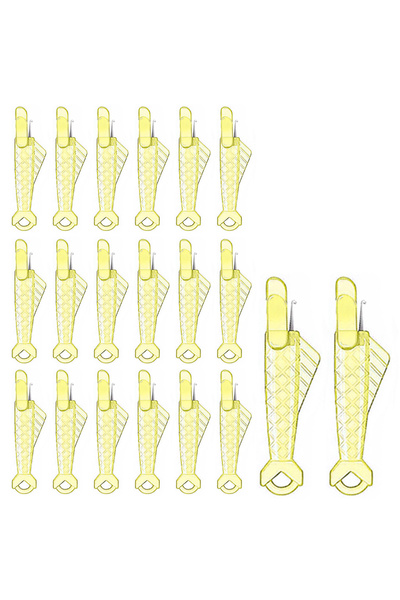 Choice1 Small 20 PCS Pink Mini Automatic Needle Threader DIY Tool Home Hand S...