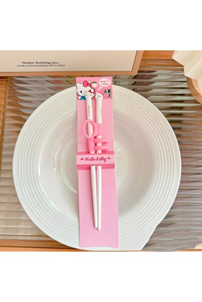 Choice1 1 عيدان طعام تعليمية من هيلو كيتي، سانريو ميلودي كورومي، قطار كرتوني،...