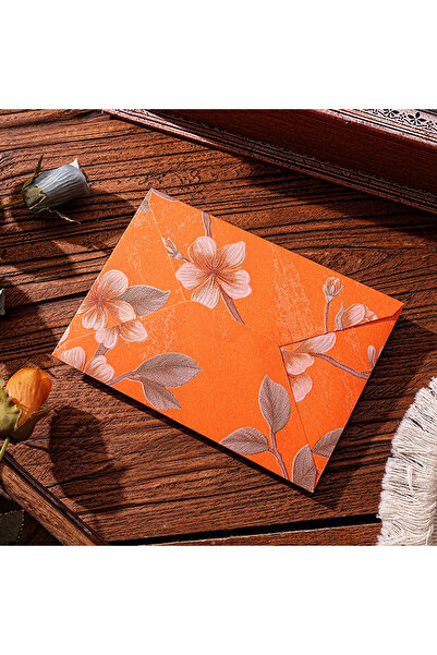 Choice8 B 10 قطع من مغلفات الرسائل الشرقية ذات النقوش البارزة العتيقة من يونج...