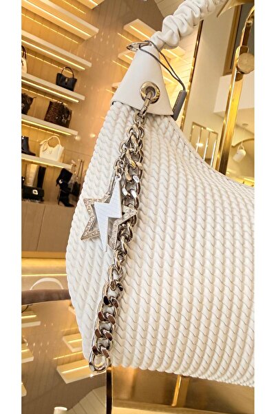 KRISTE BELL İthal Yumuşak Deri Yıldız Aksesuarlı Kadın Çanta -27175-