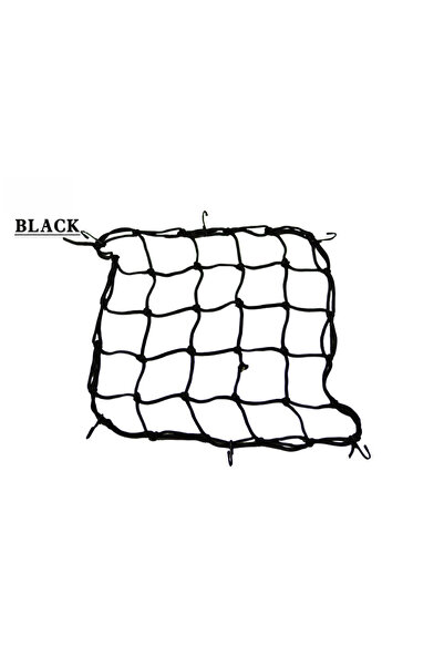 Choice1 black Motorcycle Helmet Storage Trunk Bag Motorcycle Luggage Net Hook...