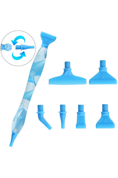 Choice5 light blue Diamond Drawing Dot Diamond Pen New Plastic Color Thread P...