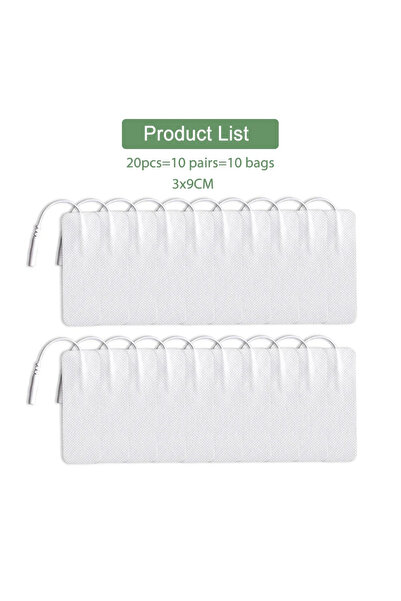Choice4 20Pcs 3x9CM 10/20/30/50/100Pcs Self Adhesive TENS Massage Electrode P...