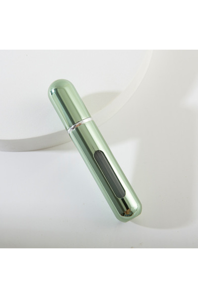 choice2 027-Bright Green 10ml Bottom-Filling Pump Perfume Bottle Portable Tra...