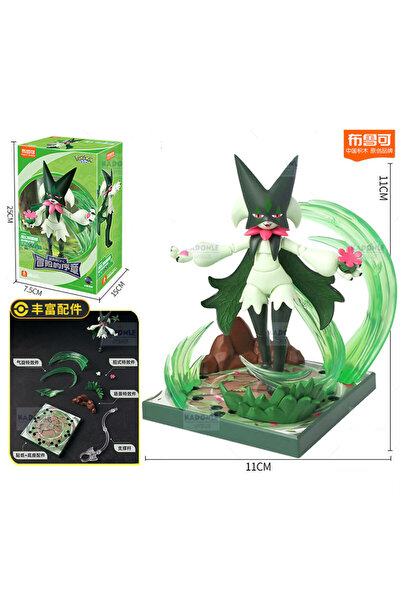 Choice3 مكعبات بناء بوكيمون ميوسكارادا، بيكاتشو، تشاريزارد، غرينينجا، سيروليد...