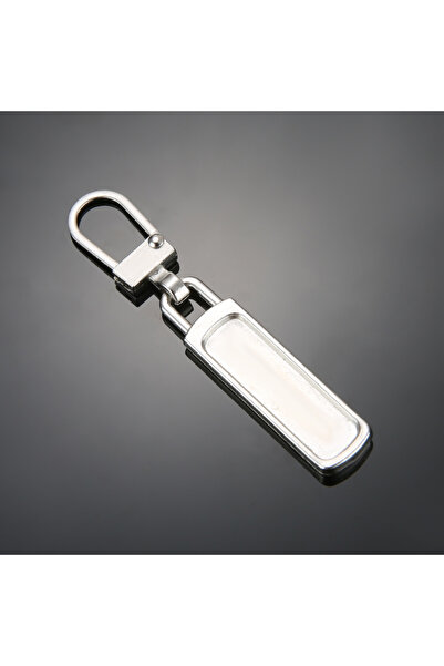 Choice11 4 قطع من سحابات قابلة للفصل، فضية اللون، بنمطين، بديل عالمي لسحابات ...