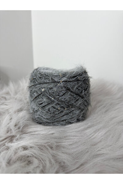 VELİNACOLLECTİON Kalın Moher ve Pullu Örgü İpi 100 gr