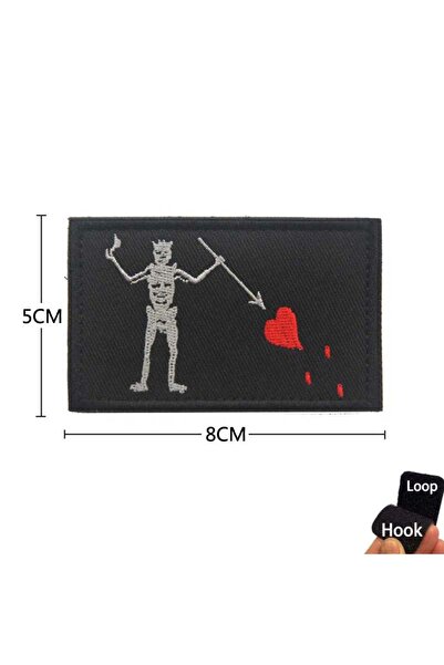 Choice19 HK50-02 FOG Forward Observati Tactical Patches Morale Badge,Blackbea...