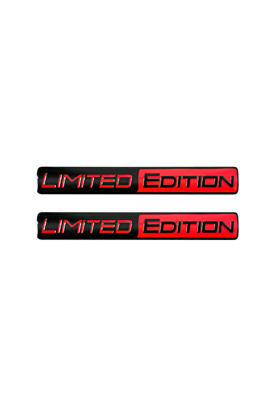 Choice8 001-D 1 Pair 3D Limited Edition Aluminum Stickers Motorcycle Moto Aut...