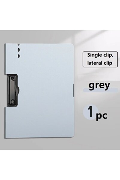 choice2 Light gray 1pc A4 File Folders, Duments Organizer, Clipboard With Cov...