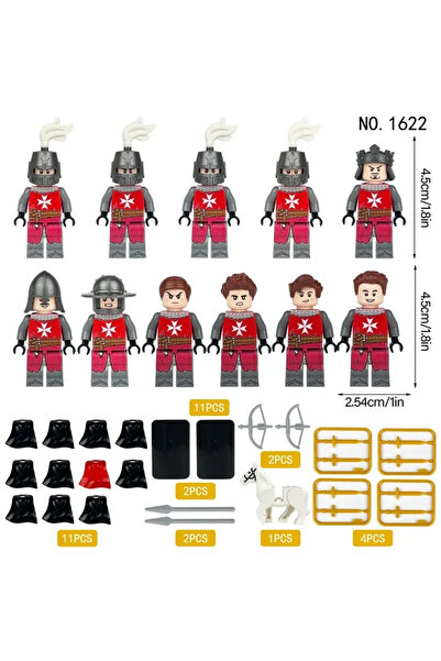 Choice9 قامت فرقة m1622 Medieval Corps بتجميع الألعاب والدروع والتماثيل والدم...