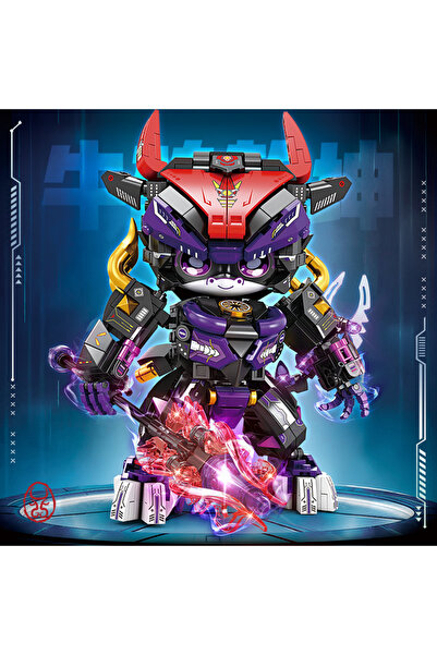 Choice4 ماشية جديدة 2025 | طقم بناء ميكا باندا | لعبة نموذج مفصلي | للأعمار م...