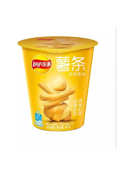 Lay's بطاطس مقلية مقرمشة أصلية، عبوة 40 × 40 غرام