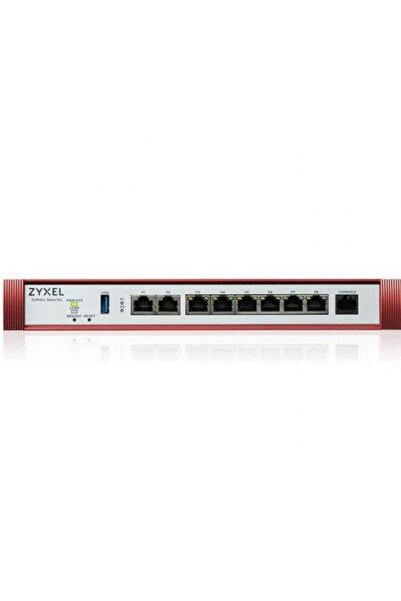 ZyXEL ZyXel Firewall, 6xRJ-45, 12V, Silver/Red
