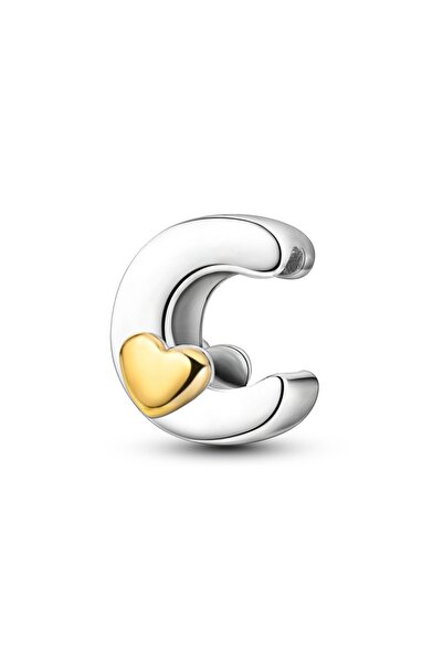 Choice19 KTC874-C 925 Sterling Silver DIY Alphabet Charms Beads LOVE Heart Le...