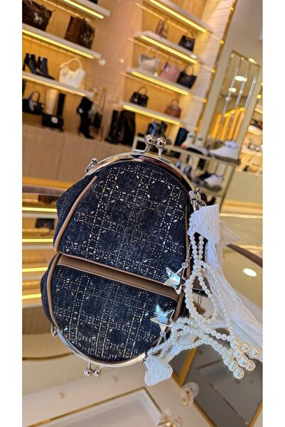 KRISTE BELL İthal Jean Klipsli Model Çanta -27169-