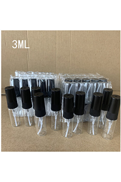 Choice5 زجاجة عطر سوداء عالية الجودة، سعة 3 مل، 50 قطعة، 5/50 قطعة، 2 مل، 3 م...