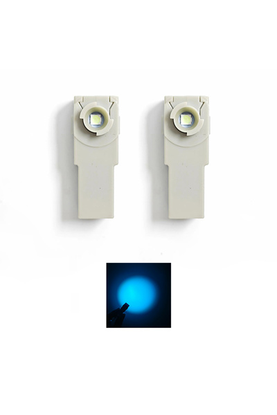 Choice4 قطعتان من مصابيح LED الداخلية باللون الأزرق الثلجي لسيارات تويوتا، ما...