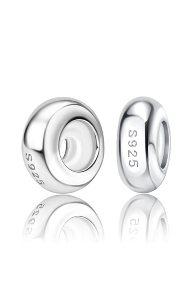 Choice28 AMC013386 925 Sterling Silver Simple Luxury Pendant Shiny Beads Gem ...