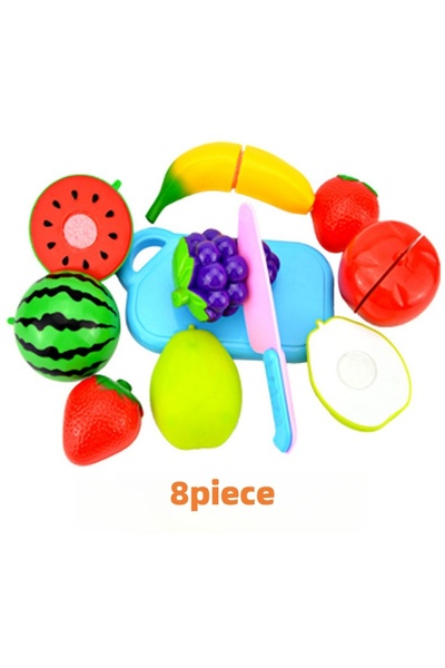 choice2 arden-stuff-8piece Children Toys Cutting Fruits and Vegetables Set fo...