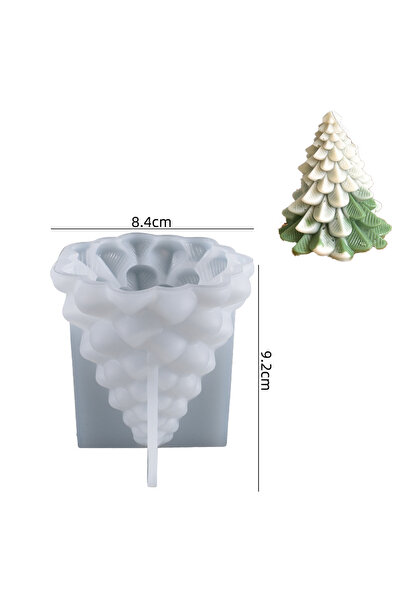 choice2 قالب سيليكون ثلاثي الأبعاد لشجرة عيد الميلاد، يمكنك صنعه بنفسك، زينة ...