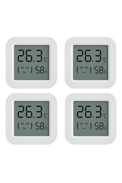 Choice3 4 قطع من مستشعرات درجة الحرارة والرطوبة من Tuya، شاشة LCD رقمية صغيرة...