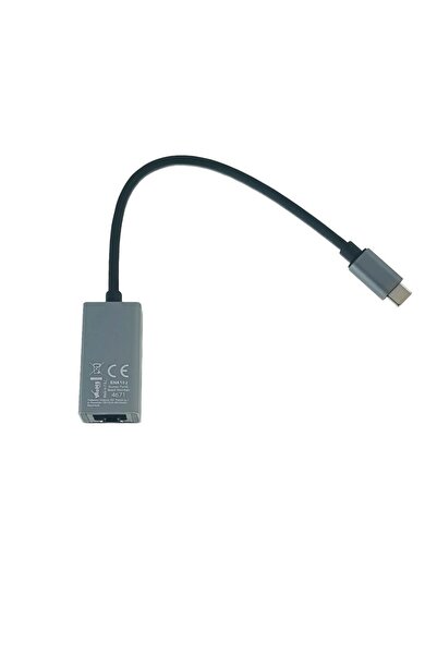 ESPERANZA Adaptor de retea ENA102, USB-C 3.0 la RJ-45, cablu 18 cm (Gri)