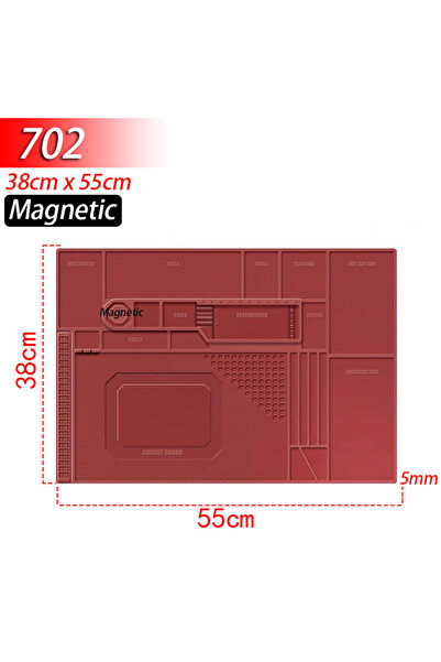 Choice8 702 Soldering Station Mat Silicone Work Mat Heat Resistant 932°F Anti...