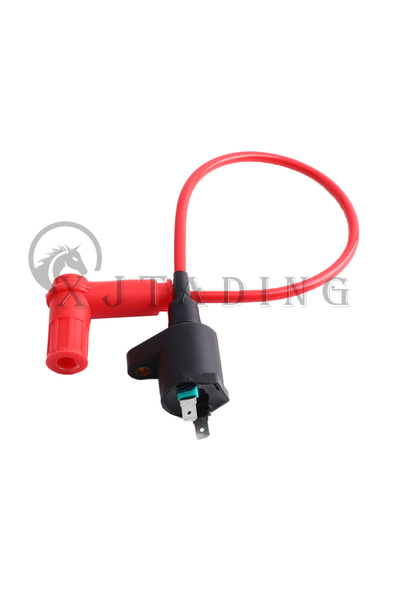 choice2 ملف إشعال أحمر للدراجات النارية الصينية من 50cc إلى 250cc، مناسب للدر...