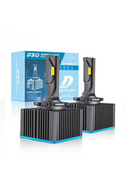 Aida HER Set 2 Becuri LED D1S / R, Canbus, 12000LM, 110W/Set, 6000K, Premium ...