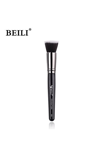 Choice5 فرشاة مكياج أساس سوداء قطعة واحدة، فرشاة كريم أساس، فرشاة مكياج كبيرة...