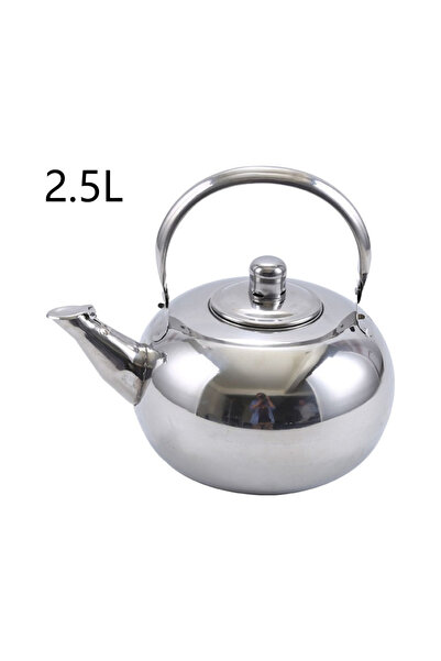 Choice6 2.5L Stainless Steel Water Kettles Teapot With Infuser Filter Coffee ...