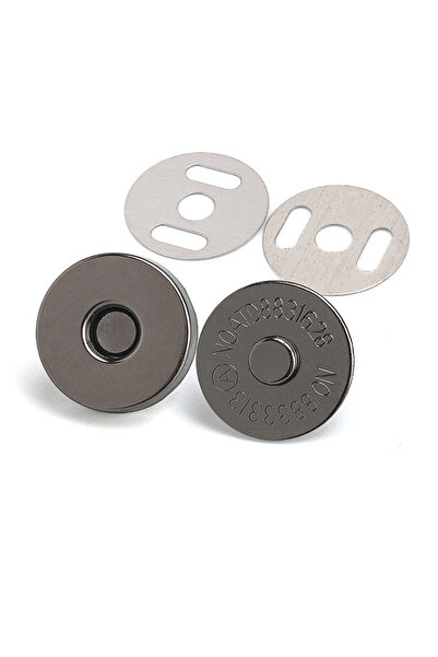 Choice6 مسدس أسود 14 مم، 10 قطع/عبوة، مشابك مغناطيسية 14-18 مم، مشابك للحقائب...