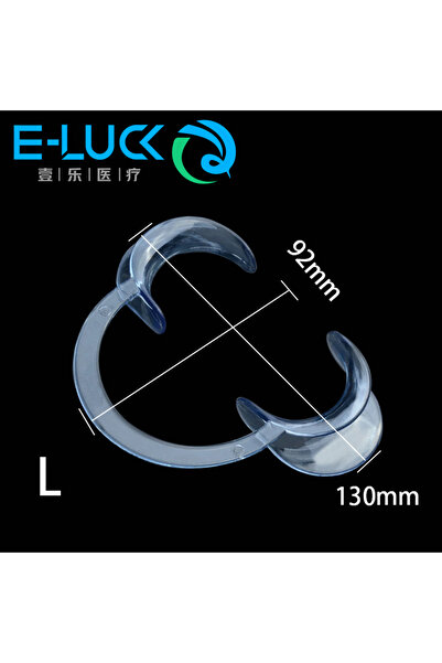 Choice7 3pcs Blue L 3pcs Dental C-shape Cheek Retractor Lip Mouth Opener Intr...