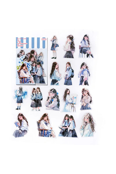 Choice4 مجموعة من 30 قطعة من ملصقات الكرتون اللطيفة، مثالية لأعمال السكرابوكي...