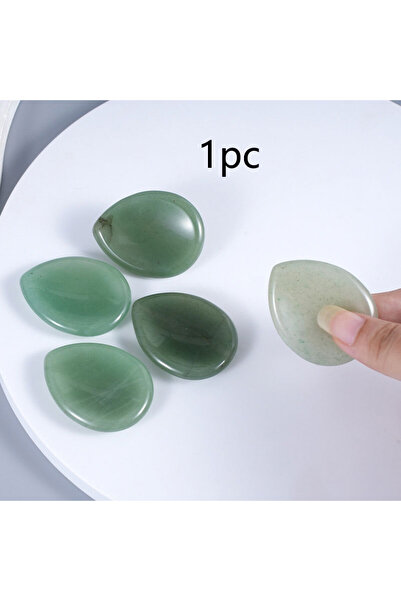 Choice10 حجر أفينتورين أخضر، قطعة واحدة، حجر طبيعي، حجر إبهام، جمشت، كوارتز و...