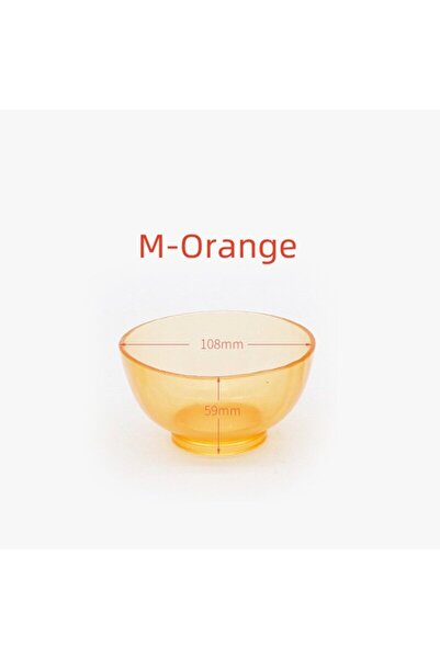 Choice1 وعاء خلط الجبس من إم-أورانج، مصنوع من مواد أدوات طب الأسنان، شفاف، بل...