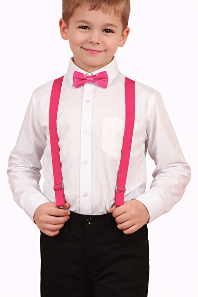 Nacar 23 Nisan 29 Ekim Gösteri Kıyafeti Erkek Çocuk Fuşya Detaylı Özel Gün Ta...