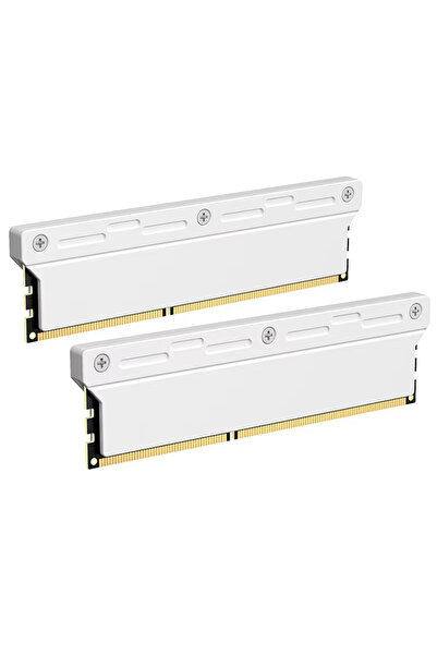 Choice3 RM-02 WH-2PCS Computer RAM Memory Heatsink Cooler with Thermal Conduc...