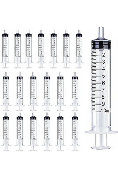 Choice 10ml-20PCS Plastic 20pcs 5/10/20ml No Needle Plastic Syringe Glue Pet ...