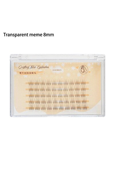 Choice3 رموش صناعية مجزأة على شكل حرف C، ذاتية اللصق، ذات مظهر طبيعي، فردية، ...