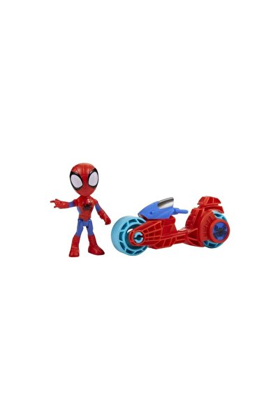SPIDERMAN Hasbro Spidey and his amazing friends figure - Spidey motorcycle