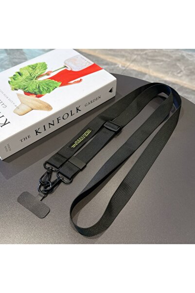 Choice4 black Adjustable Lanyard 140CM Crossbody Neck Cord Wrist Strap All Ph...