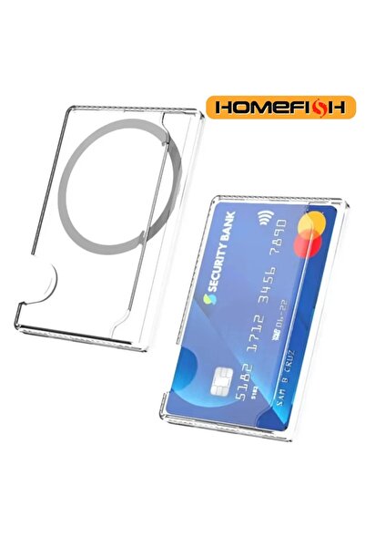 Choice قطعة واحدة من غلاف هاتف مغناطيسي شفاف مبتكر من البولي كربونات، حامل بط...