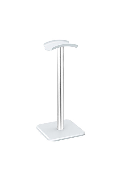 choice2 حامل سماعات رأس عالمي أبيض اللون بدون إضاءة RGB، مصنوع من الألومنيوم،...