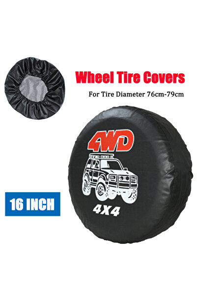 choice2 16 inch Car Spare Tire Cover Case 4x4 Wheels Waterproof Protector PVC...